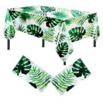 Party Tablecloth Hawaiian Leaves Tablecloth