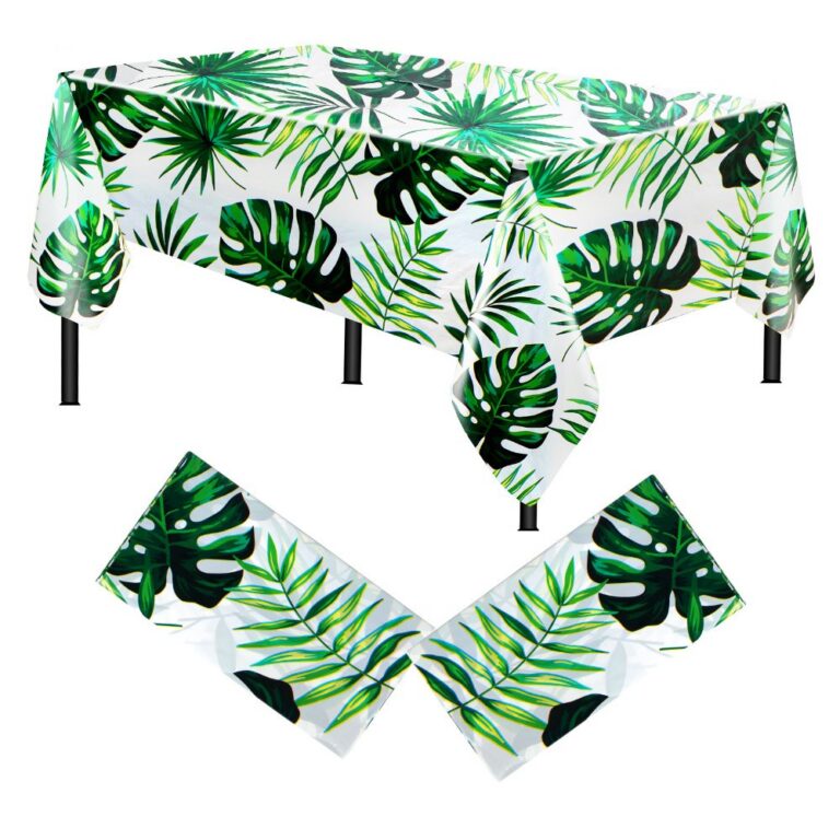 Party Tablecloth Hawaiian Leaves Tablecloth