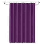 Solid Color PEVA Shower Curtain Thickened Solid Color Shower Curtain