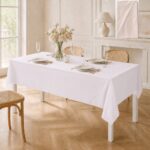 Solid Color Tablecloth Haze Brown Tablecloth